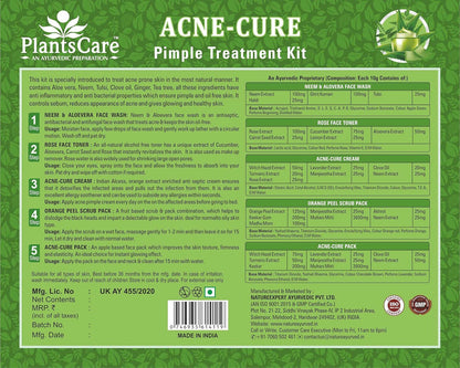 Plants Care Acne cure pimple treatment kit 140+165ml