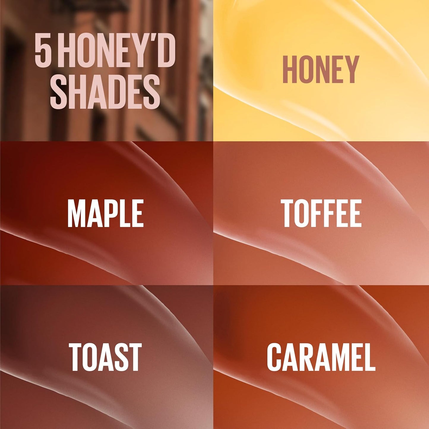 MAYBELLINE Lifter Gloss, Hydrating Honey'd Lip Gloss with Hyaluronic Acid, High Shine for Plumper Looking Lips, Honey, 1 Count