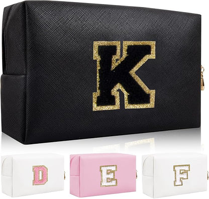 Personalized initial letter patch makeup