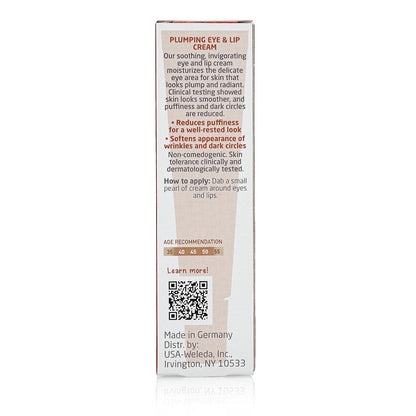 Weleda Plumping Eye & Lip Cream with Peptides from Maca Root and Pomegranate