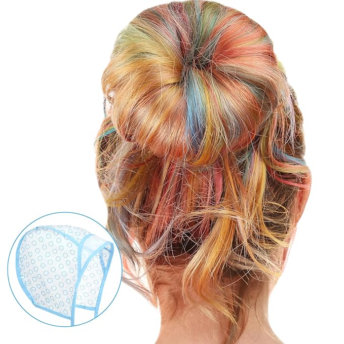 6Pcs Hair Highlight Cap Kit,