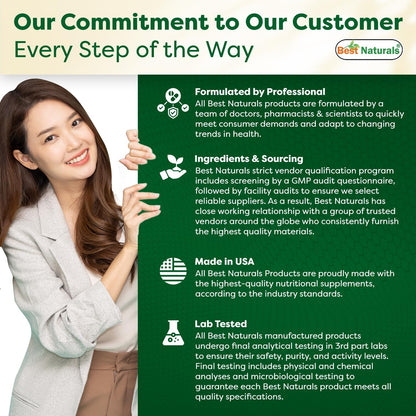 Best Naturals Peppermint Oil Bowel Soothing Dietary Supplement, 250 mg, 120 Count