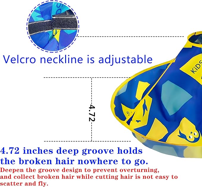 Kids Haircut Cape,Kids hair cutting