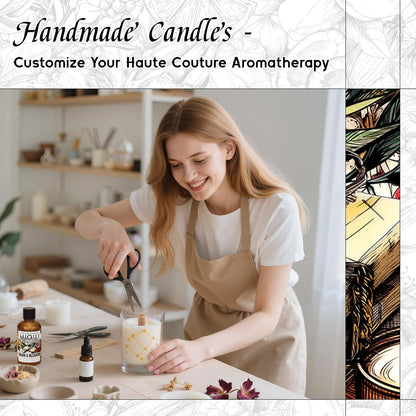 HIQILI Grain & Blossom Fragrance Oil for Diffuser, Candle, Solid Perfume Making, Fresh Floral Scents, Body & Skin Care - 1 Fl Oz