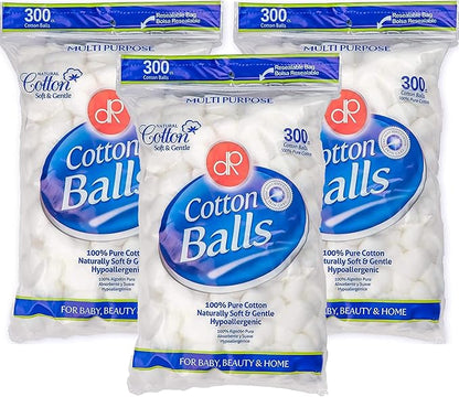 Decorrack 900 small cotton balls