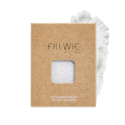 Chunky Glitter – White Pressed Glitter for Eyes, Lips, Face & Body – Long-Lasting Sparkle for Festival, Party, Cosplay, Makeup Looks – Layer as Eyeshadow Topper (Fairy Flicker)