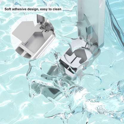 Pill Cutter with Auto Centering Device, Aluminum Pill Splitter with 316L Stainless Blade, Genuine Leather Case, Professional Pill Splitter for Cutting Small Pills or Large Pills (Silver)