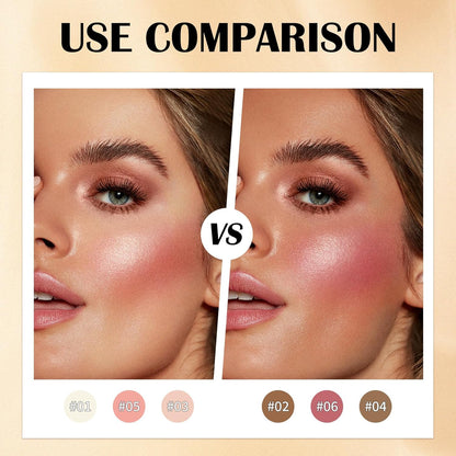 8 PCS Contour Stick Makeup Contour Kit,Double-ended Design with Highlighter,Blush and Bronzer Stick,Lightweight,Easy to Sculpt,Create a Matte and Dewy Finishing Makeup（Set B）