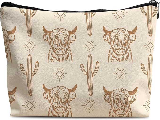Western makeup bag,western gifts for