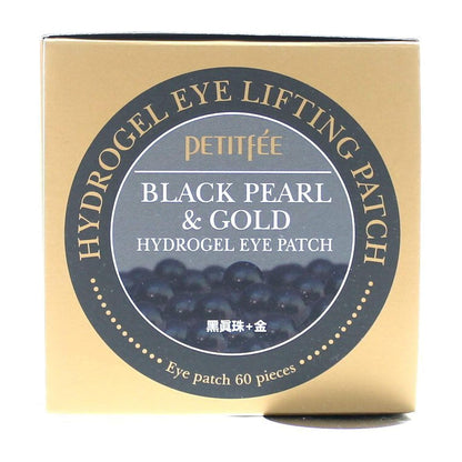 Petitfee Black Pearl & Gold Hydrogel Eye Patch, 60 Patches, 1.4 g
