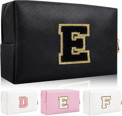 Personalized initial letter patch makeup