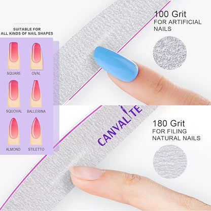 Canvalite 10 PCS Nail File