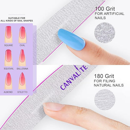 Canvalite 25 PCS Nail File