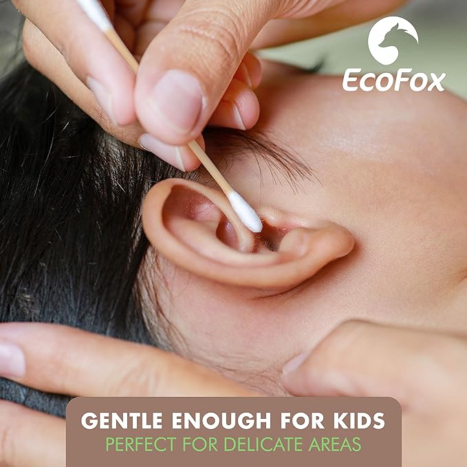 Bamboo cotton swabs 200 count