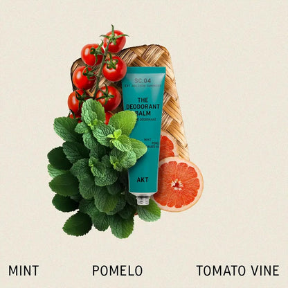 AKT Deodorant Balm 1.7 Fl Oz, Natural Deodorant for Men and Women, Award-Winning, Multi-use, Cream Deo Without Aluminum, Sc.04 Halcyon Summers, Plastic Free, All Genders