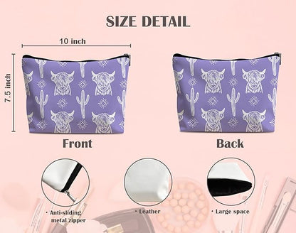 Western makeup bag,western gifts for