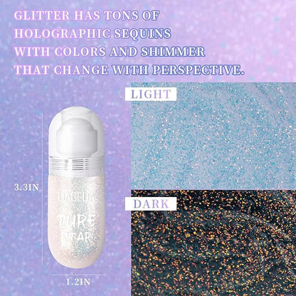 Dageda body glitter gel, roll-on