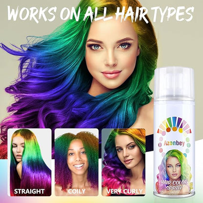 Temporary Natural Hair Color Spray,
