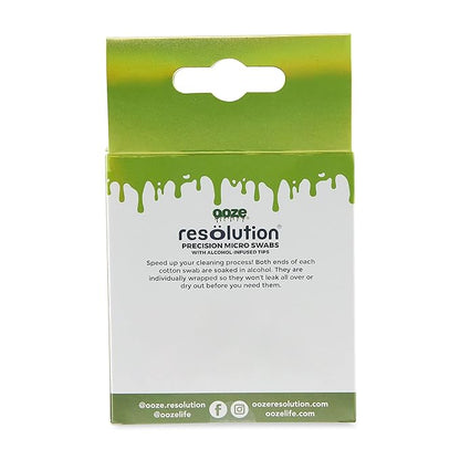 Ooze resolution alcohol cotton swabs