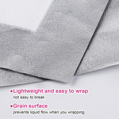 700 Pcs Nail Foil Nail Wraps with Pre-Attached Lint-Free Cotton Pads, Non Acetone Soak Off Nail Polish Remover Kit for Home Professional