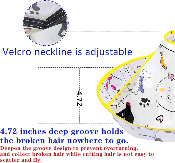 Kids Haircut Cape,Kids hair cutting