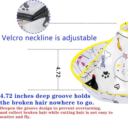 Kids Haircut Cape,Kids hair cutting