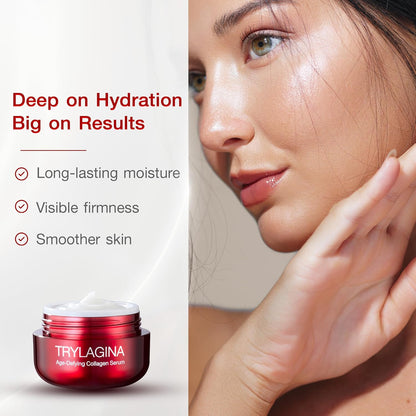 12X Age-Defying Collagen Serum, Anti Aging Face Cream, Anti Wrinkle Cream for Women, Face cream for Women, Anti Aging Skin Care, Brightening Serum, Hydration - 1.05oz