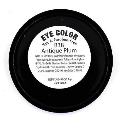 Antique Plum Light Purple Lavender Shimmer Pressed Powder Single Vegan Eyeshadow; Talc, Paraben & Cruelty Free