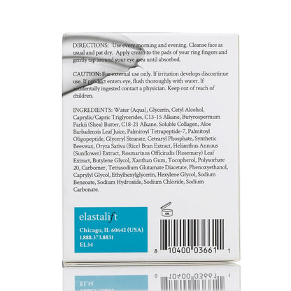 Elastalift Dark Circle Under Eye Treatment Cream | Brightening & Firming Collagen Cream W/Peptides + Vitamin E Moisturizer Eye Cream For Dark Circles & Puffy Eyes | Skin Care Face Cream, 1 Fl Oz