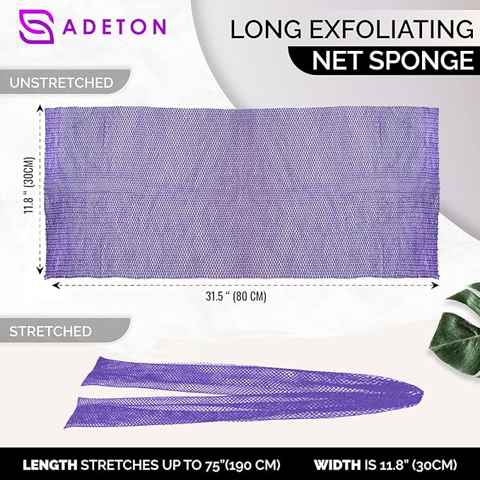 Adeton african net cloth, long