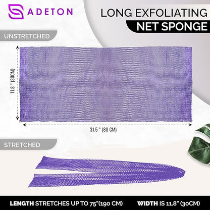 Adeton african net cloth, long