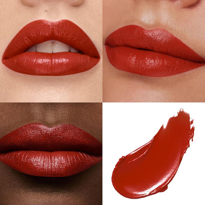 MAKI YIKA Red Lipstick for Women Moisture Hydrate Lipsticks Glossy Coral Lipsticks Sheer Finish Lightweight Tinted Lip Balm(Z05 Coral Moon)