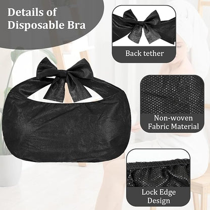 Disposable Bras Beauty Black Disposable