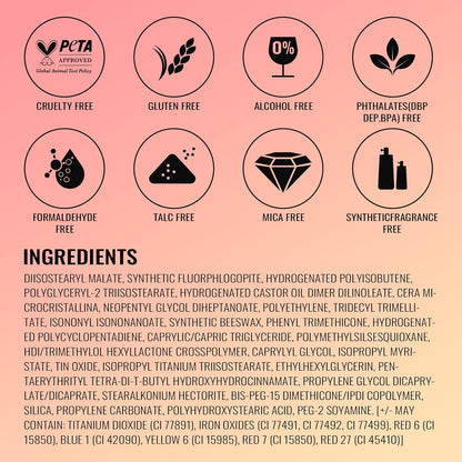 Oulac Glitter Lipstick for Women with Metallic 3D Shine Lightweight Hydrating Formula, High Impact Lip Color, Vegan Beauty, Full Coverage Lip Makeup, Christmas Gifts for Women, Viva La Vida(25)