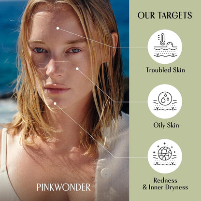 PINKWONDER Tamanu Hero Ampoule⁺ 1.69oz (50ml), 50,000ppm Tamanu Oil for Soothing