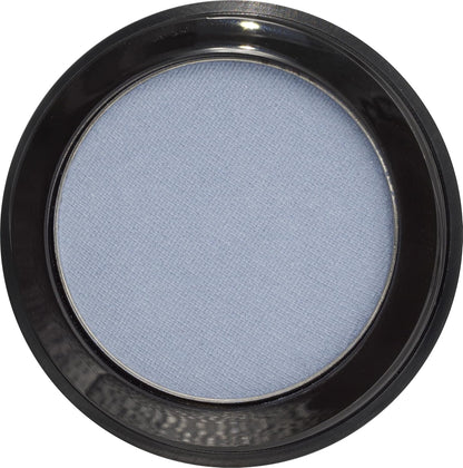 Light Blue Silver Grey Shimmering Pressed Powder Single Vegan Eyeshadow; Talc, Paraben & Cruelty Free