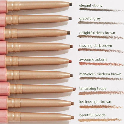 Chella Eyebrow Pencil – Easy-to-Use Brow Definer for Shaping, Filling & Blending – Long-Wear Taupe Eyebrow Pencils for Women with Precise Tip (Taupe)