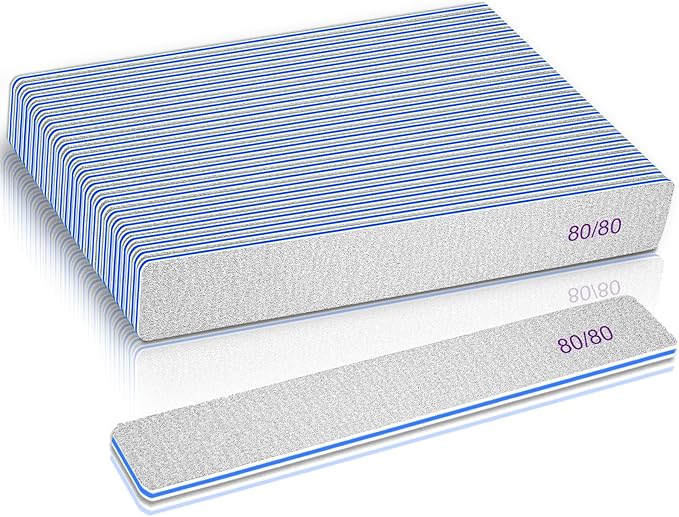 Bleswin nail files 80/80, 25count