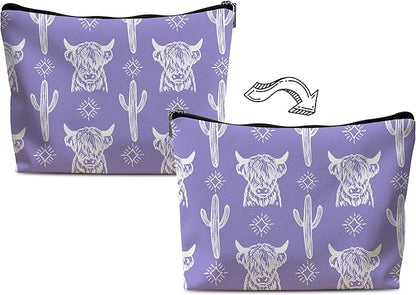 Western makeup bag,western gifts for