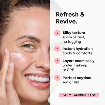 Mad Hippie Eye Cream - Anti-Aging Under Eye Cream for Dark Circles and Puffiness with Niacinamide, Peptides, Kakadu Plum & Licorice, Eye Treatment with Skin-Brightening Vitamin C, 0.5 Oz