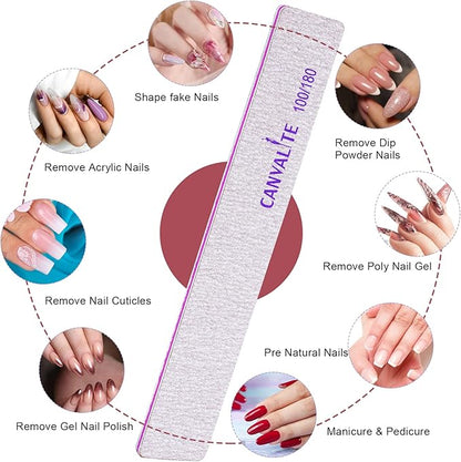 Canvalite 25 PCS Nail File