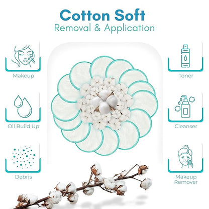 16 pack reusable makeup remover