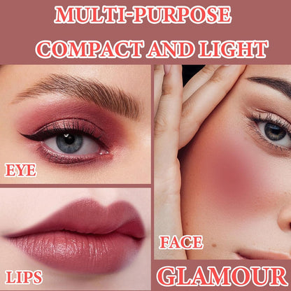 Cream Blush Stick Makeup,Blush Stick for All Skin Tones,Easy to Color,Soft Long Lasting Lightweight Blush Face Makeup Stick,Waterproof Multi Stick for Cheeks & Lip & Eyes（#102）