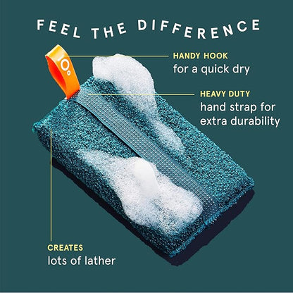 Cleanlogic sport exfoliating body scrubber,