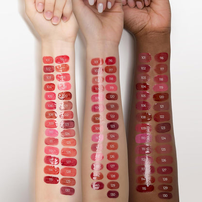 Laka Fruity Glam Lip Tint Mini, Glowing Lip Stain with Wide Color Spectrum, Hydrating & Lightweight Texture, Long-Lasting Bold Stain, Non-Sticky, Vegan, K-Beauty (#105 Cold)