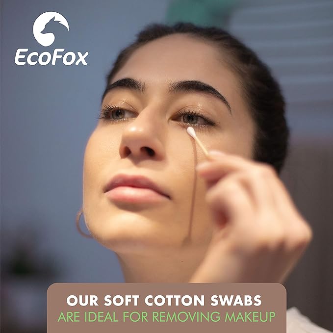 Bamboo cotton swabs 200 count