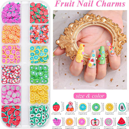 5 Boxes 60 Colors Holographic Nail Art Sequins Kit,Fruit Slice,Iridescent Sparkle Laser Hollow 3D Star Butterfly Heart Round Mixed-shapes Nail Glitter Flakes for Manicure Body Makeup(3-colorful-kit3)