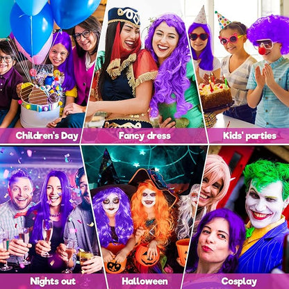 ONE-TIME USE Purple Hair Color