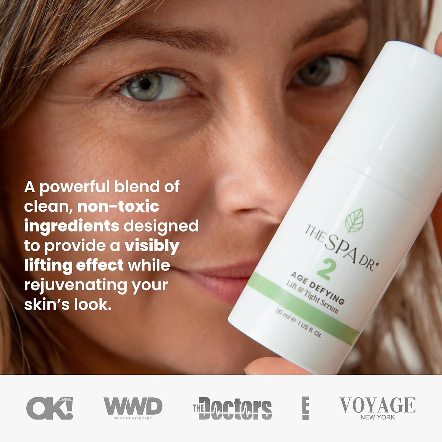 The Spa Dr. Skin Care - Antioxidant Serum - Anti Aging Skin Care - 30 Day Supply - Safe For All Skin Types - Perfectly pH Balanced - Organic Skin Care - Step 2 Nourish - 30 ML / 1 Fl. Oz.