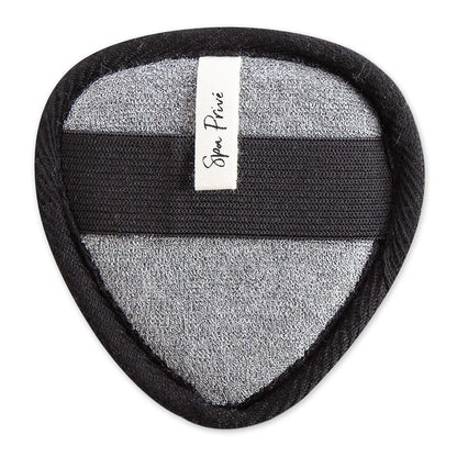 Urbana Spa Prive Men's Bamboo Charcoal Collection, Face Pad,Grey,6338